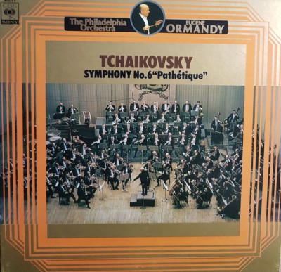 Vinil LP &amp;quot;Japan Press&amp;quot; Tchaikovsky : The Philadelphia Orchestra, Eugene Ormandy &amp;lrm;&amp;ndash; Path&amp;eacute;tique Symphony No.6 (VG++) foto
