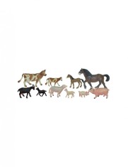 Animale domestice cu puii set de 10 figurine - Miniland