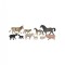 Animale domestice cu puii set de 10 figurine - Miniland