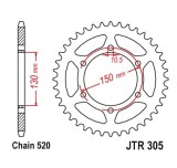 Pinion spate 46 dinti pas lant 520 - Honda NX 650 Dominator (95-00) - Yamaha XJ6 600 N (09-14) - XJ6 600 Diversion (09-16), Oem