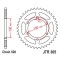 Pinion spate 46 dinti pas lant 520 - Honda NX 650 Dominator (95-00) - Yamaha XJ6 600 N (09-14) - XJ6 600 Diversion (09-16)