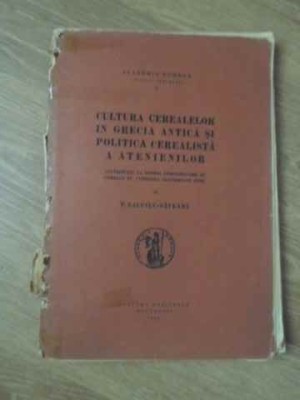CULTURA CEREALELOR IN GRECIA ANTICA SI POLITICA CEREALISTA A ATENIENILOR-T. SAUCIUC-SAVEANU-232012 foto