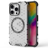 Techsuit - HoneyComb Shield MagSafe - iPhone 16 Pro - White
