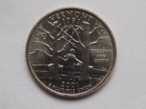 QUARTER DOLLAR 2001 USA-COMEMORATIVA-VERMONT