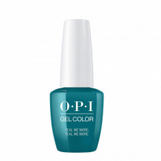 Lac de unghii semipermanent OPI Gel Color Teal Me More, Teal Me More, 7.5ml foto