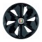 Set 4 Capace Roti Roco Negru R16, pentru Alfa Romeo, model roco negru