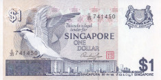 Bancnota Singapore 1 Dolar 1976 - P9 UNC foto