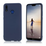 Cumpara ieftin Husa Telefon Silicon Huawei P20 Lite matte dark blue