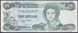 Bancnota Bahamas 1 Dolar (1984) - P43b XF+ ( vezi descriere )