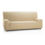 Husa elastica pentru canapea Martina Home, bej, 2 locuri, 120 la 190 cm - RESIGILAT
