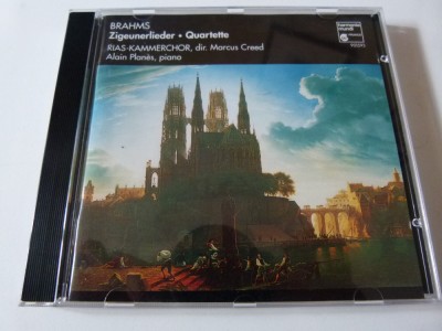 Zigeunerlieder, Quarttet- Brahms, Rias-kammerachor, cd foto