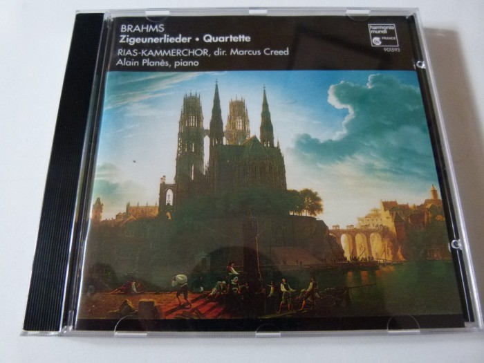 Zigeunerlieder, Quarttet- Brahms, Rias-kammerachor, cd