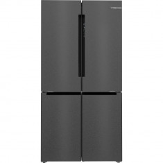 Combina frigorifica Bosch KFN96AXEA, 605 l, Multi Door, 183 cm, Clasa E, Inox negru
