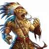Sticker Jaguar Warrior , Autocolant Auto Premium pentru Personalizare Masina