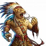Cumpara ieftin Sticker Jaguar Warrior