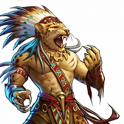 Sticker Jaguar Warrior , Autocolant Auto Premium pentru Personalizare Masina foto