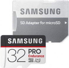 Card MicroSD Original SAMSUNG PRO Endurance - 32GB + Adaptor Clasa 10 foto