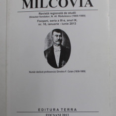 MILCOVIA , REVISTA REGIONALA DE STUDII , SERIA A III - A , AN IX , NUMARUL 16 , IANUARIE - IUNIE , 2013