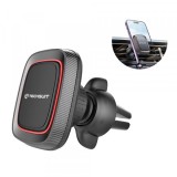 Suport Auto Magnetic Techsuit S4, Universal, Negru Rosu