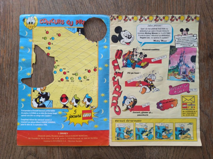 MICKEY MOUSEN, NR 7* 1996 * DEFECT PRIMA COPERTA