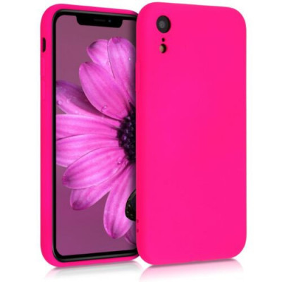 Husa pentru Apple iPhone XR, Silicon, Roz, 49983.77 foto