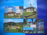 HOPCT LOT 2862 MANASTIREA SUCEVITA -JUD SUCEAVA- 4 CARTI POSTALE-CIRCULATE, Circulata, Printata