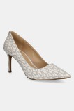 MICHAEL Michael Kors pantofi cu toc Alina culoarea bej, 40F2HNMP1B.150