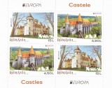 EUROPA 2017 ,CASTELE,BLOC TIP I ,2017,Lp.2142a, MNH ** ROMANIA., Istorie, Nestampilat