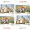 EUROPA 2017 ,CASTELE,BLOC TIP I ,2017,Lp.2142a, MNH ** ROMANIA.