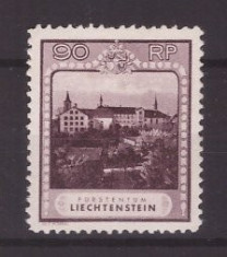 Liechtenstein 1930 - Mi104 nestampilat cu sarniera foto