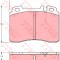 Set placute frana,frana disc MERCEDES E-CLASS Combi (S210) (1996 - 2003) TRW GDB962