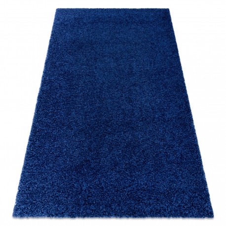 Covor SOFFI shaggy 5cm albastru inchis, 70x200 cm