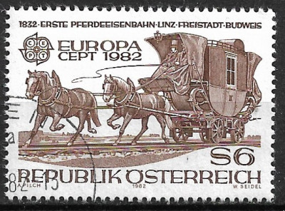 B1712 - Austria 1982 - Europa-cept stampilat foto