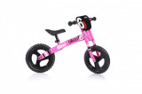 Bicicleta fara pedale Balance bike Runner Roz neon Dino Bikes cu roti de 12&quot;( fara cutia originala)