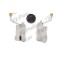 Rezervor spalator parbriz Renault Fluence, 01.2010-01.2013; Scenic (Jz), 05.2009-04.2013, Megane 3, 10.2008-11.2013, cu capac, cu pompa sprit parbriz