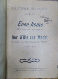Friederich Nietzsche, Ecce Homo, Leipzig 1911
