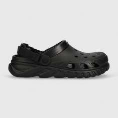 Crocs papuci Duet Max II Clog bărbați, culoarea negru 208776