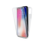 Husa 360 Invizibila Silicon Fata Spate iPhone XS Max Transparenta Full Cover Protectie Completa