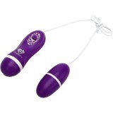 Ou Vibrator Trouble, Vibratii Puternice, ABS, Mov, 6 cm