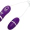 Ou Vibrator Trouble, Vibratii Puternice, ABS, Mov, 6 cm