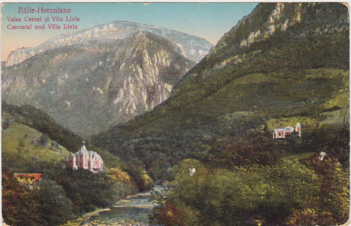 CP Herculane Valea Cernei si Vila Livia ND(1925)