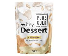 Proteine din Zer cu Bucati de Ciocolata Floating Island Whey Dessert 750 grame Pure Gold Protein Cod: 5999105906469 foto