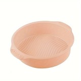 Forma din silicon pentru tort sau tarta,forma rotunda, diverse culori,29x22x6.5 cm