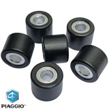 Set role variator 19x17x12gr originale Piaggio Fly - Liberty - Vespa 946 - GTS - LX - Primavera - S - Sprint 125-150cc - set 6 role
