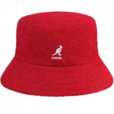 Palarie Kangol Bermuda Bucket Rosu (L) - Cod 235225570