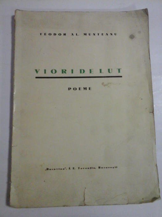 VIORI DE LUT - TEODOR AL. MUNTEANU