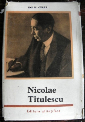 NICOLAE TITULESCU de ION M. OPREA, 1966 foto