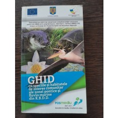 Ghid cu speciile si habitatele de interes comunitar ale zonei pontice si fluvio marine din RBDD