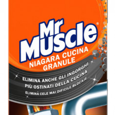 Granule pentru desfundarea tevilor Mr Muscle Niagara, 250 g