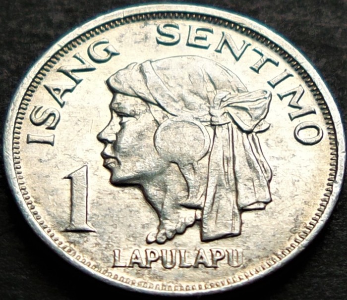 Moneda 1 SENTIMO ISANG - FILIPINE, anul 1969 *cod 1268 A = A.UNC